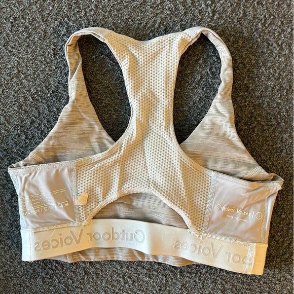 Outdoor Voice Doing Things Bra - Coyote/Atmosphere Color in Size Small - Picture 4 of 4